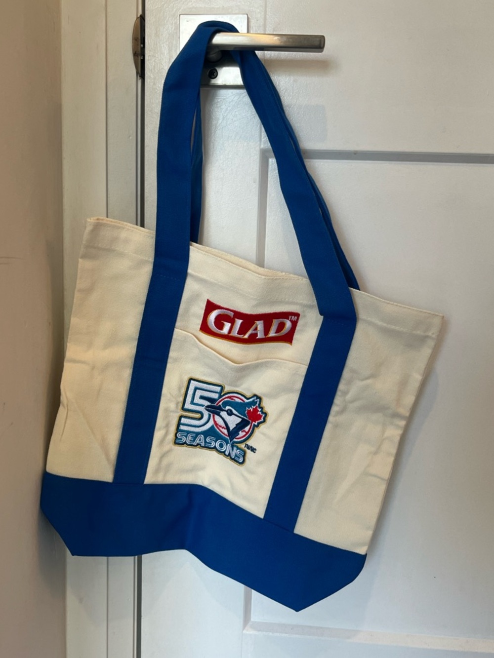 Toronto Blue Jays x Glad 50 Seasons Limited Edition Canvas Tote NWT GWP
